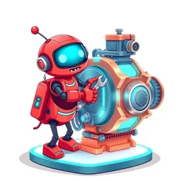 Cluo robot representing marketing agencies